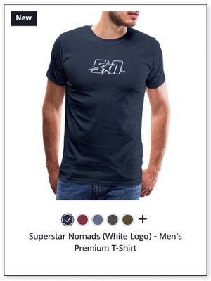 Superstar Nomads Logo T-Shirt